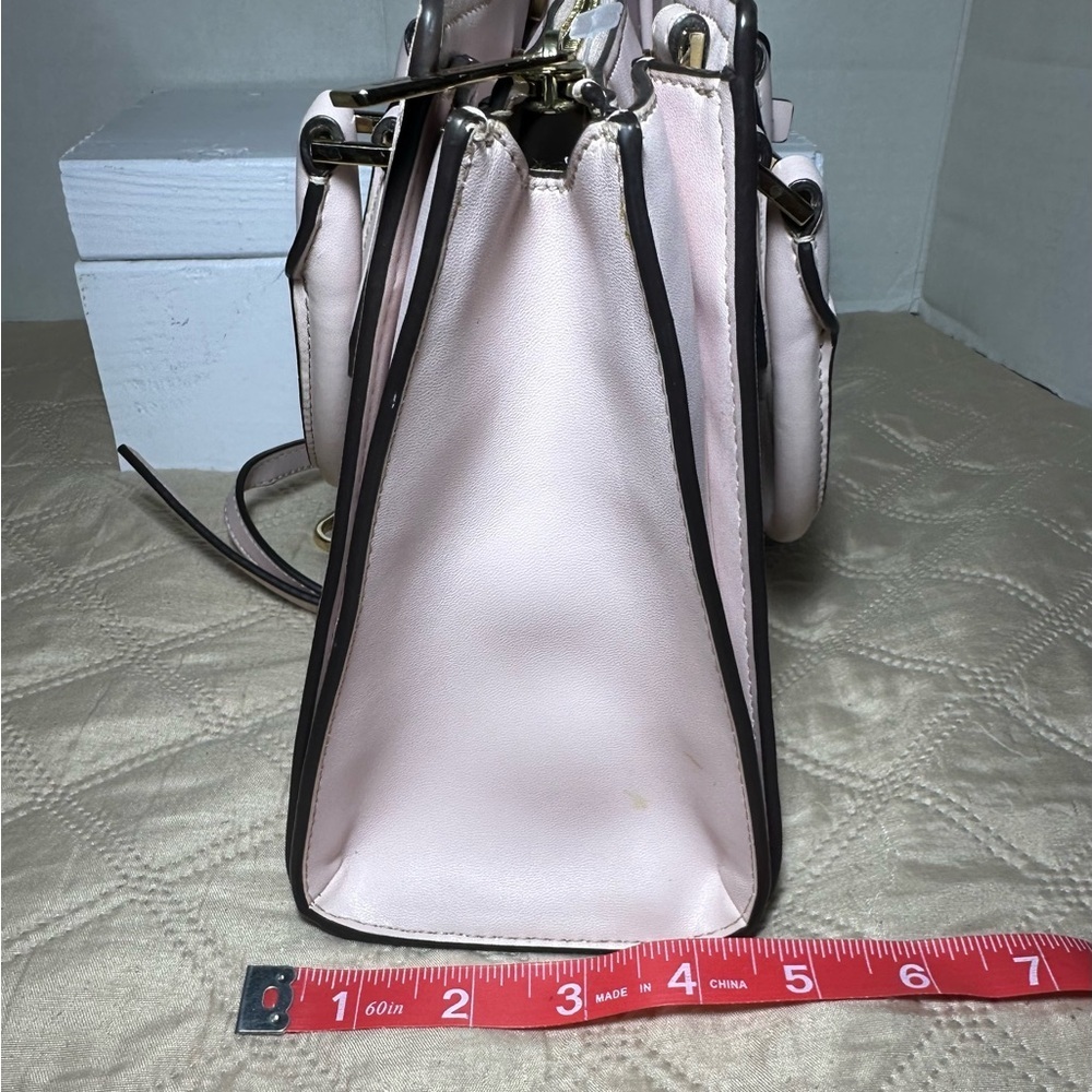 Michael Kors Pink Satchel with Silver Hardware - Picture 12 of 14